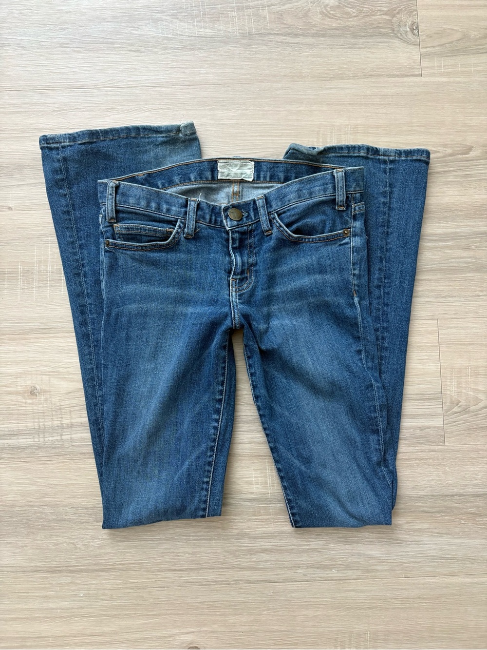 Current/Elliott low rise bootcut jeans
